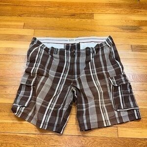 626 Blue cargo shorts